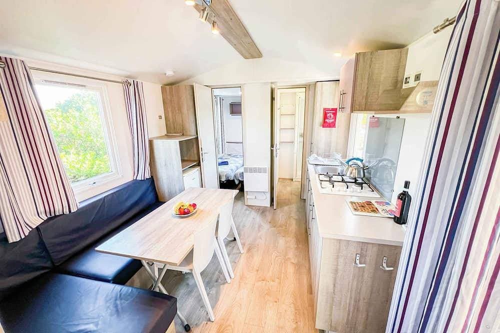 Foto 12 von 25: Mobilehome mit Klimaanlage und Terrasse