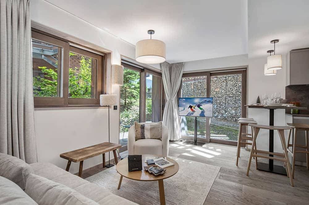 Foto 7 von 12: Courchevel Le Praz: Wohnung 4 Pers, Wifi, Parkplatz