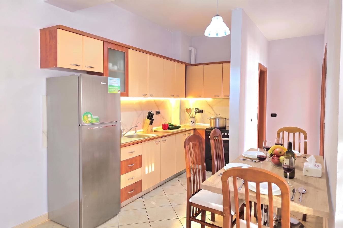 Foto 3 von 28: Ferienwohnung für 6 Personen mit Balkon