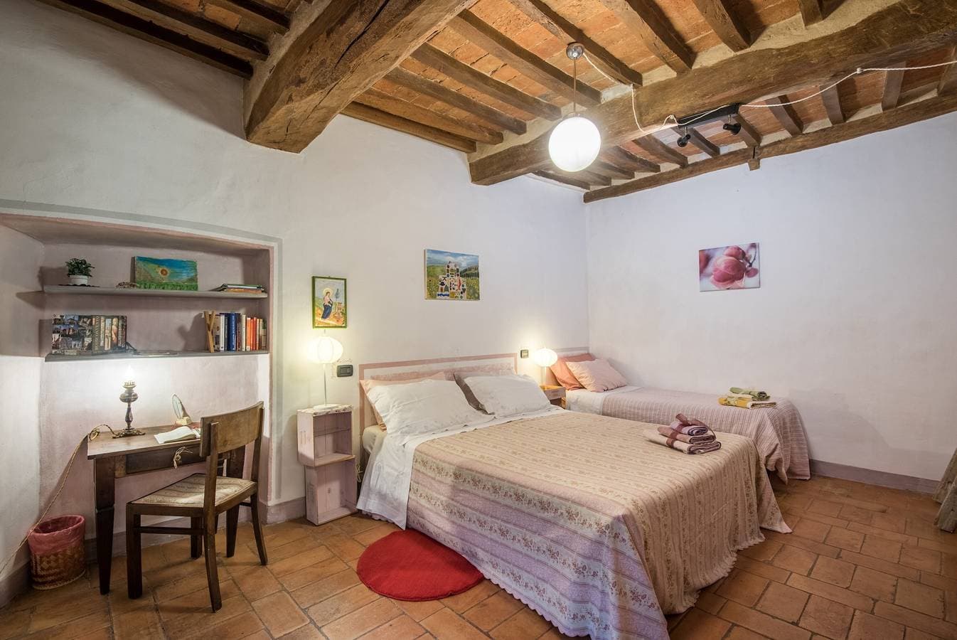 Foto 7 von 21: Ferienhaus 'La Casa Gialla Di Buonconvento' mit WLAN und Klimaanlage