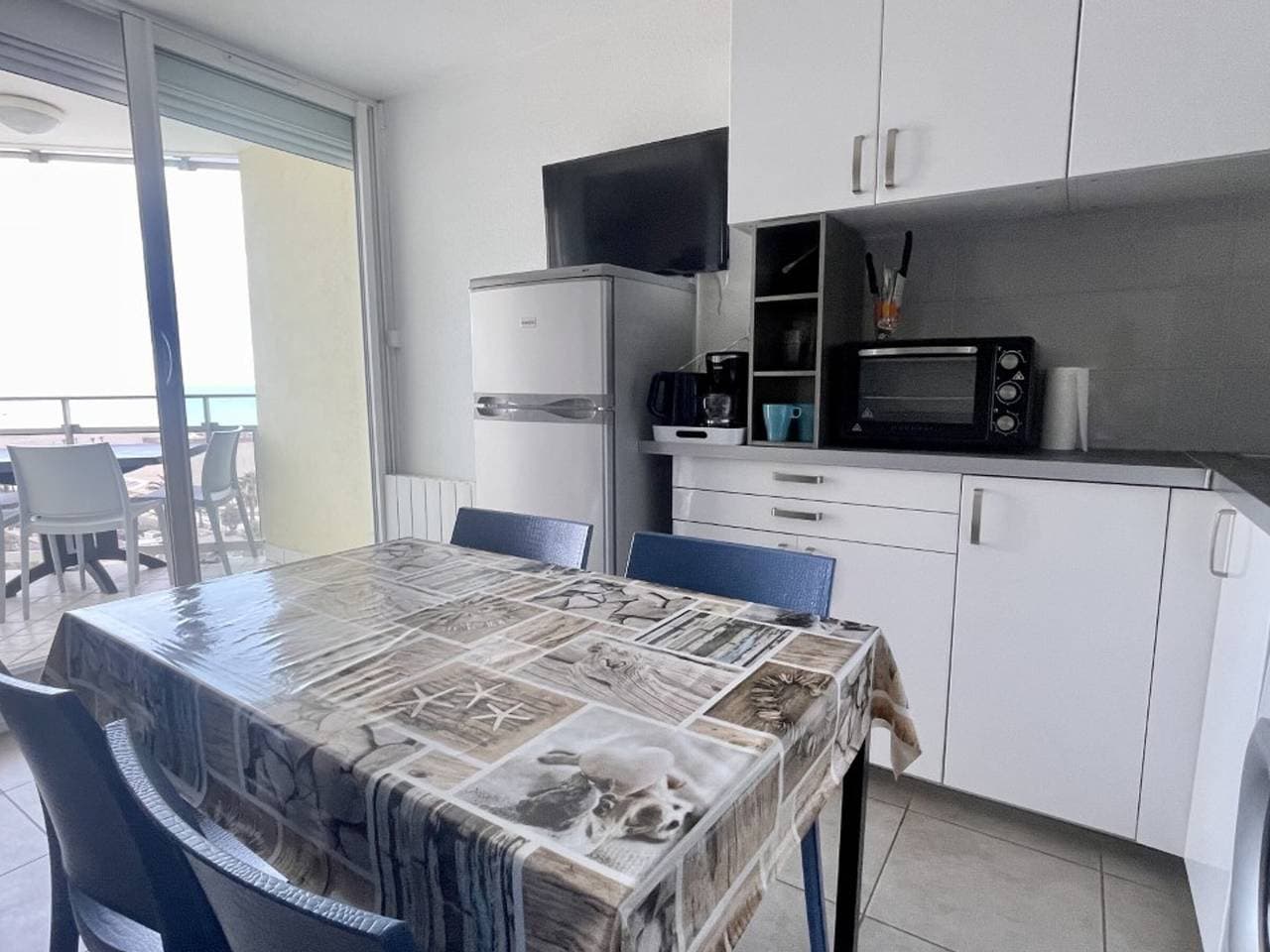 Foto 9 von 23: Wunderschöne Wohnung mit Klimaanlage und Terrasse in Canet-en-Roussillon