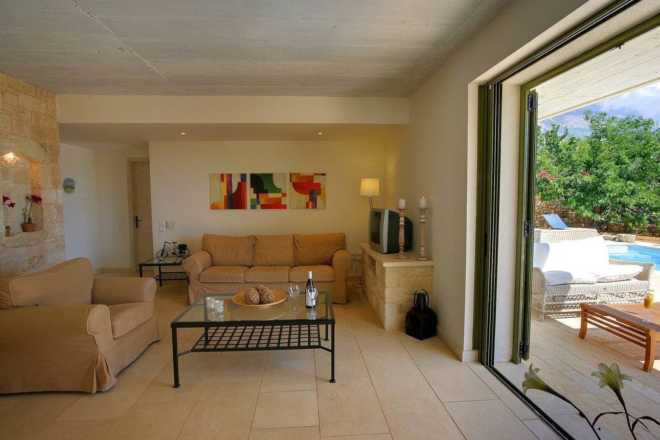 Foto 8 von 23: Villa 'Telina Ideales Resort' mit Meerblick, WLAN und Klimaanlage
