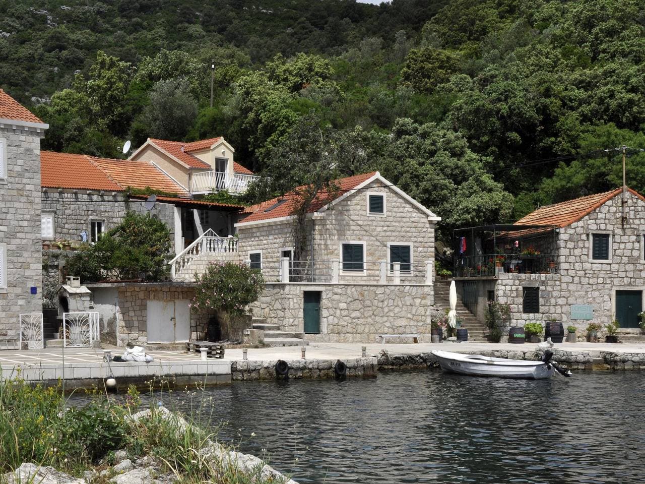 Foto 9 von 20: Apartment Danijela Mljet - Studio Apartment with Balcony and Sea View