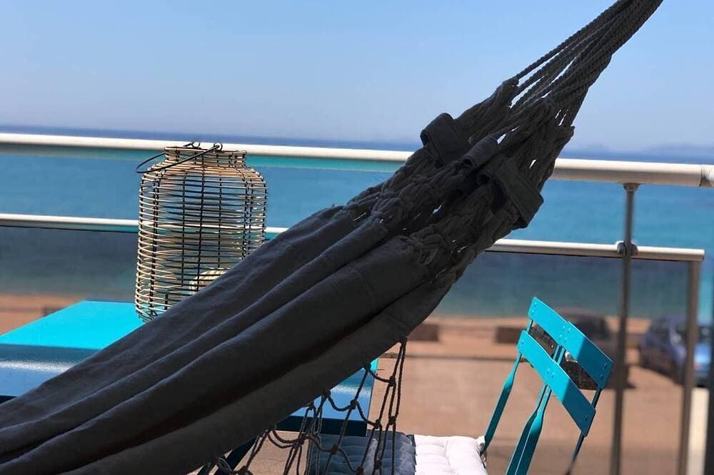 Charmante Maisonette am Strand von Agosta in der Bucht von Ajaccio renoviert 1