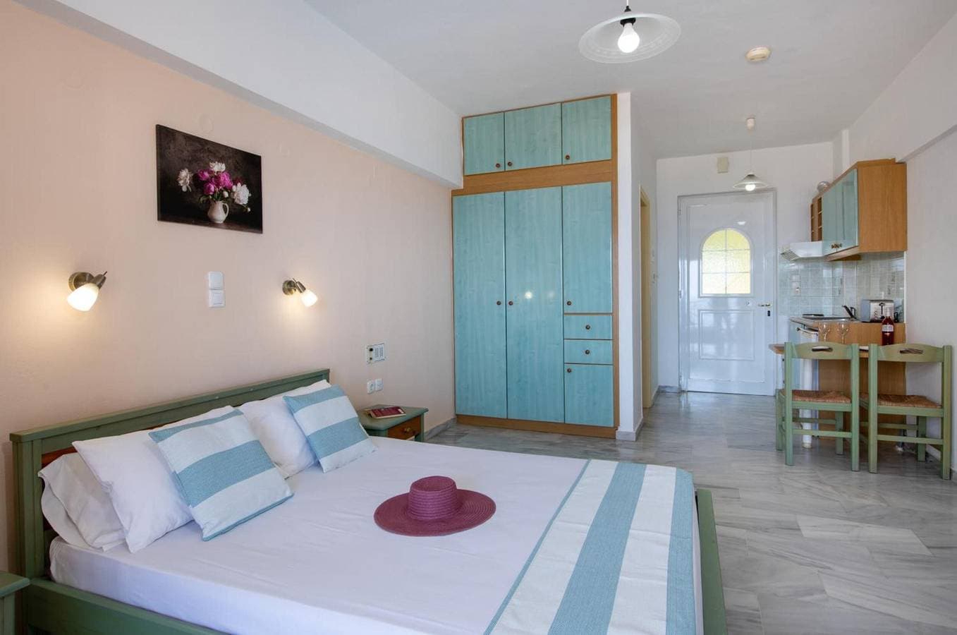 Foto 5 von 34: Apartment 'Studio 2 Zwei Erwachsene' mit Meerblick, WLAN und Klimaanlage