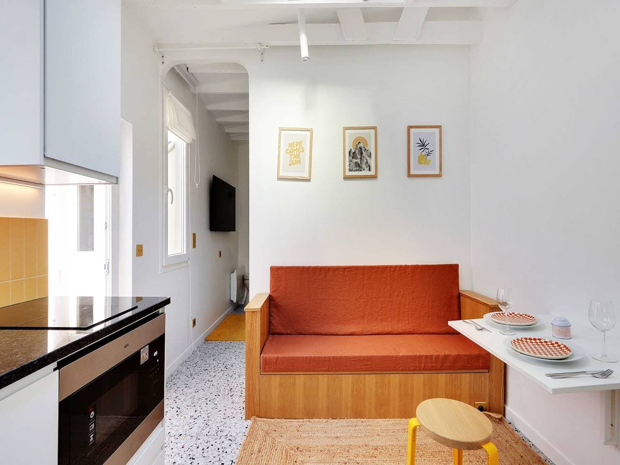 Gemütliche Wohnung 2P in der Nähe von Sacré-Coeur 1