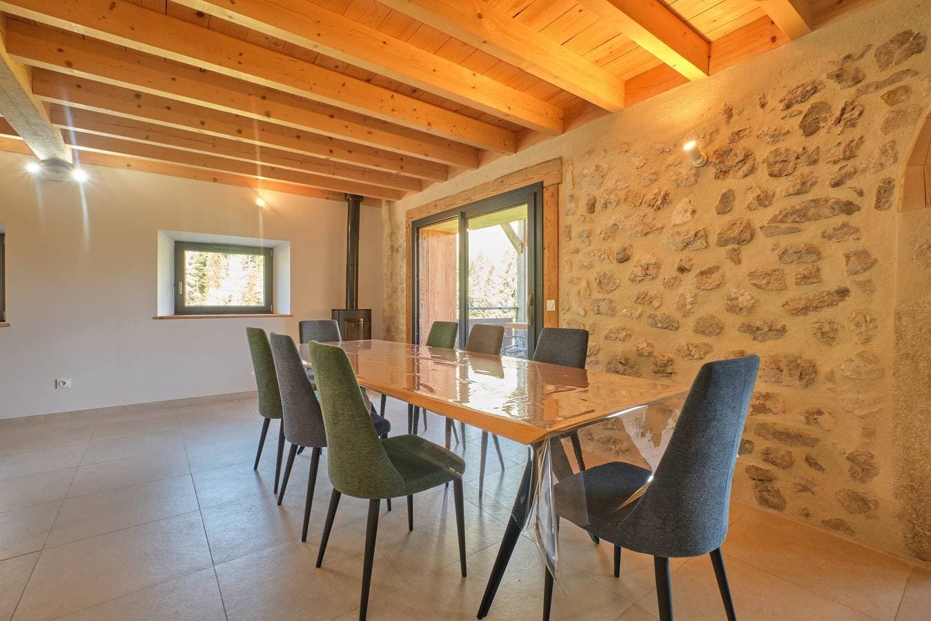 Foto 10 von 39: Chalet 'Les 3 Som' mit Bergblick, privater Terrasse und Wi-Fi