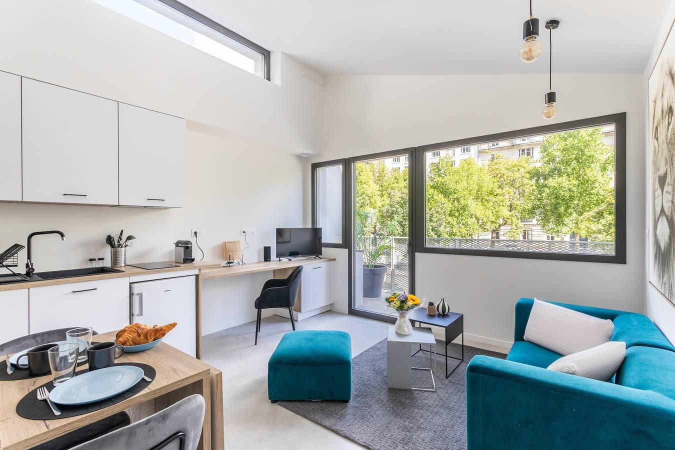 Foto 2 von 14: Ferienwohnung für 2 Personen mit Balkon