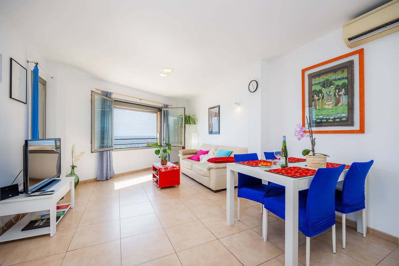 Foto 6 von 29: Apartment "Fábula" mit Meerblick am Mittelmeer in S’Illot-Cala Morlanda