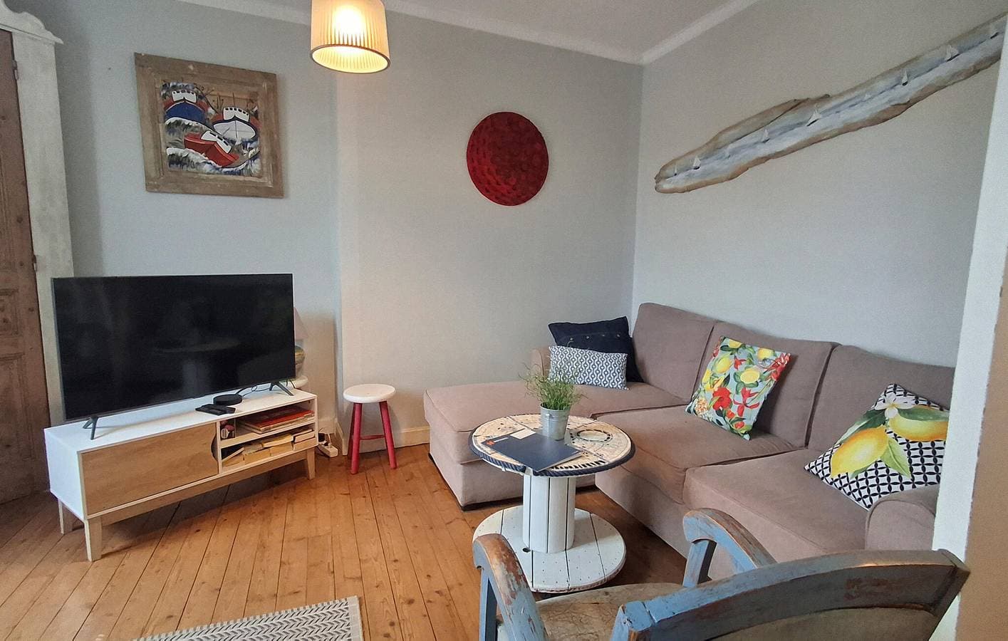 Foto 5 von 25: Gemütliches Appartement am Strand mit WiFi und TV