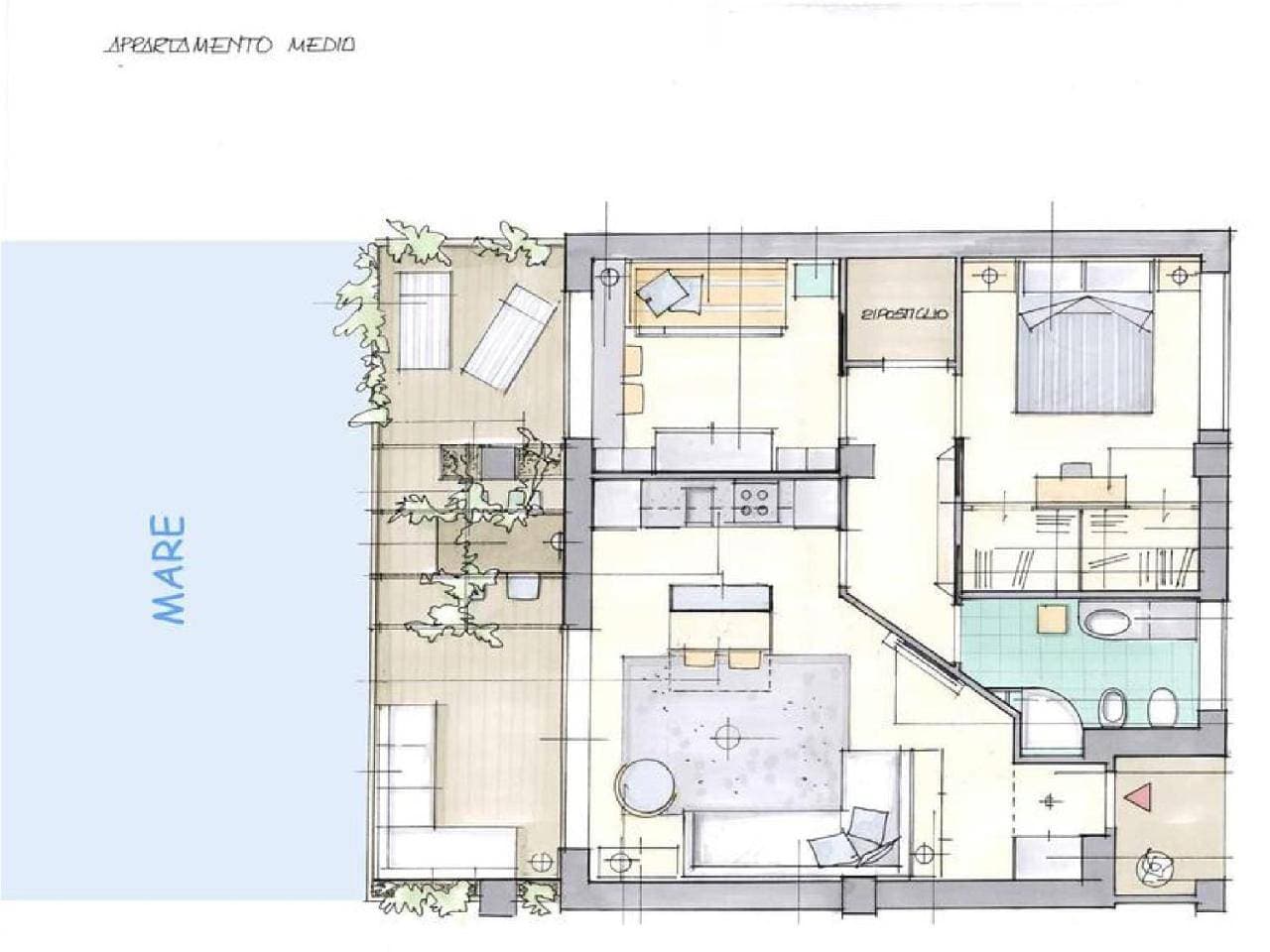 Foto 11 von 22: Apartment with Sea View