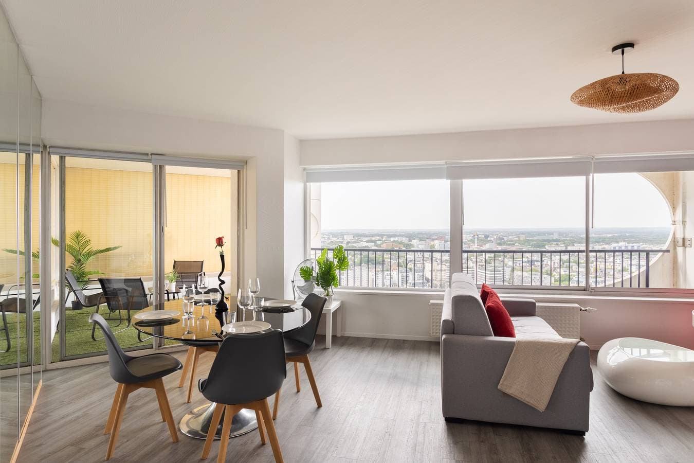 Foto 8 von 17: Ferienwohnung für 4 Personen mit Balkon