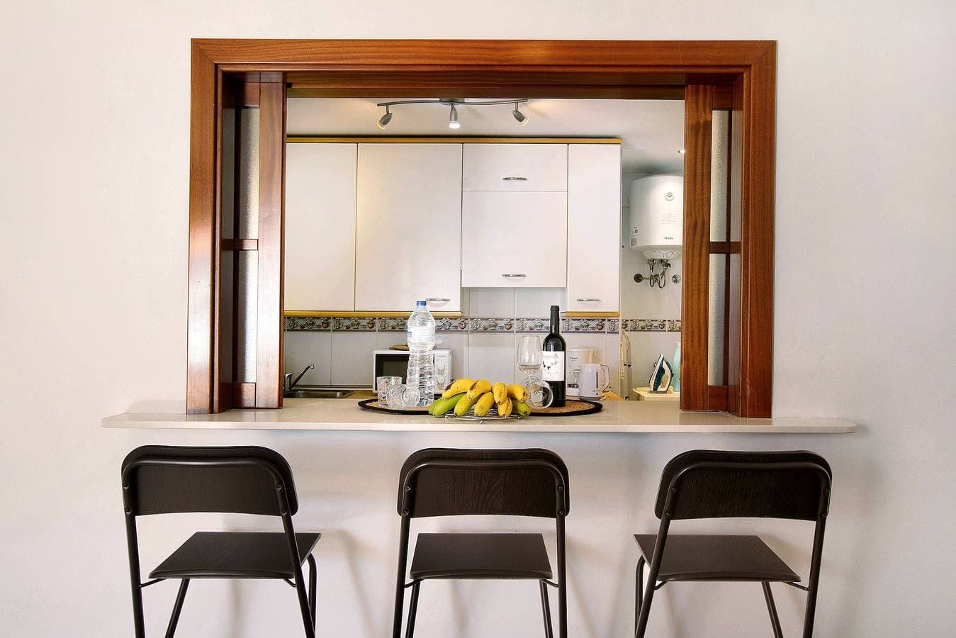 Foto 5 von 17: Ferienwohnung 'Ático Los Seres' mit Meerblick, privater Terrasse und WLAN