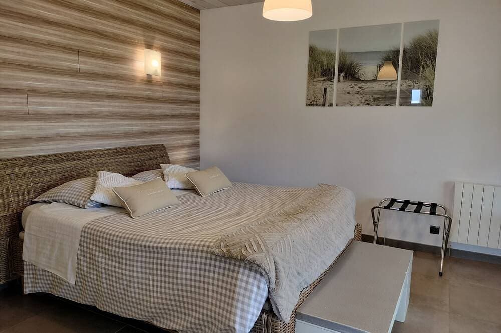 Foto 2 von 25: Studio-Romantik-Ensuite mit Dusche-Gartenblick-Gîtes de France