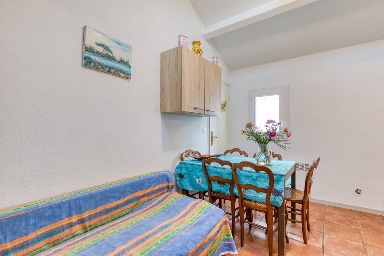 Foto 7 von 26: E Flamant Rose – Apartment mit privatem Garten und WLAN, in der Nähe von Stränden und Stadtzentrum