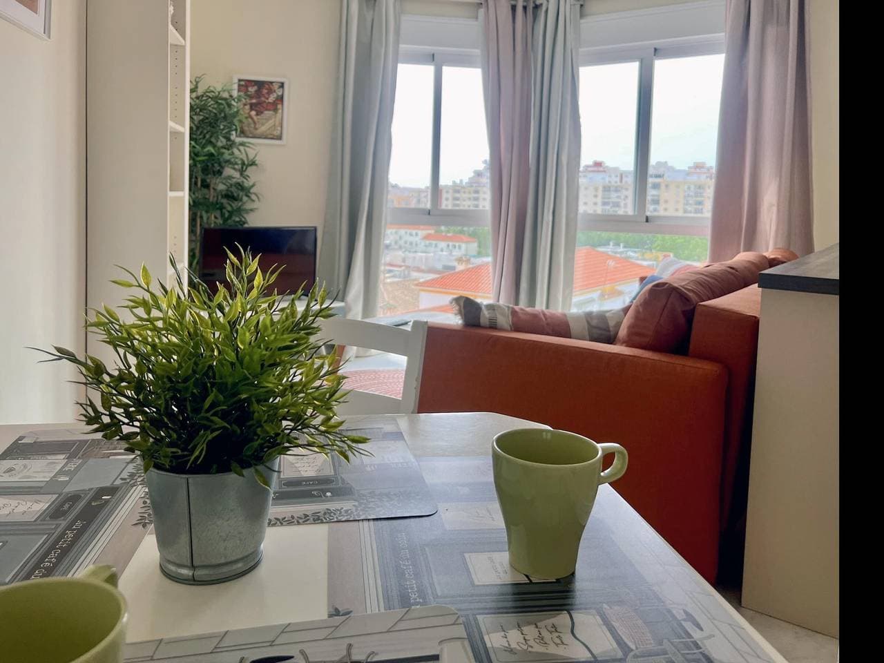 Foto 12 von 25: Helles Penthouse mit Terrasse und WLAN in Malaga