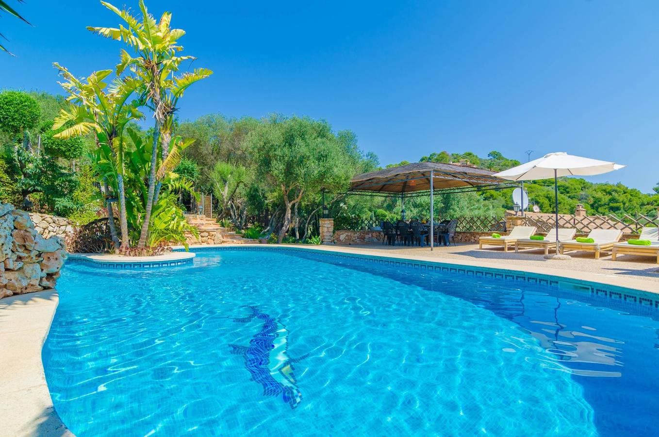 Foto 7 von 45: Cas Conco - Ferienhaus mit privaten Pool in S'Horta. WiFi gratis