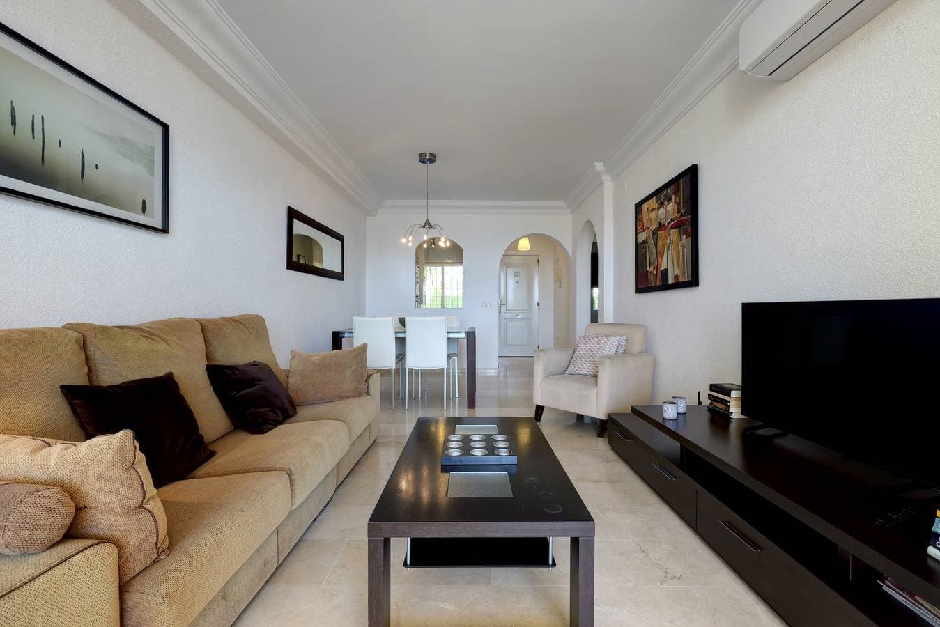 Foto 9 von 29: Geräumige Ferienwohnung 'Puerto Alto' mit Meerblick, Gemeinschaftspool und WLAN