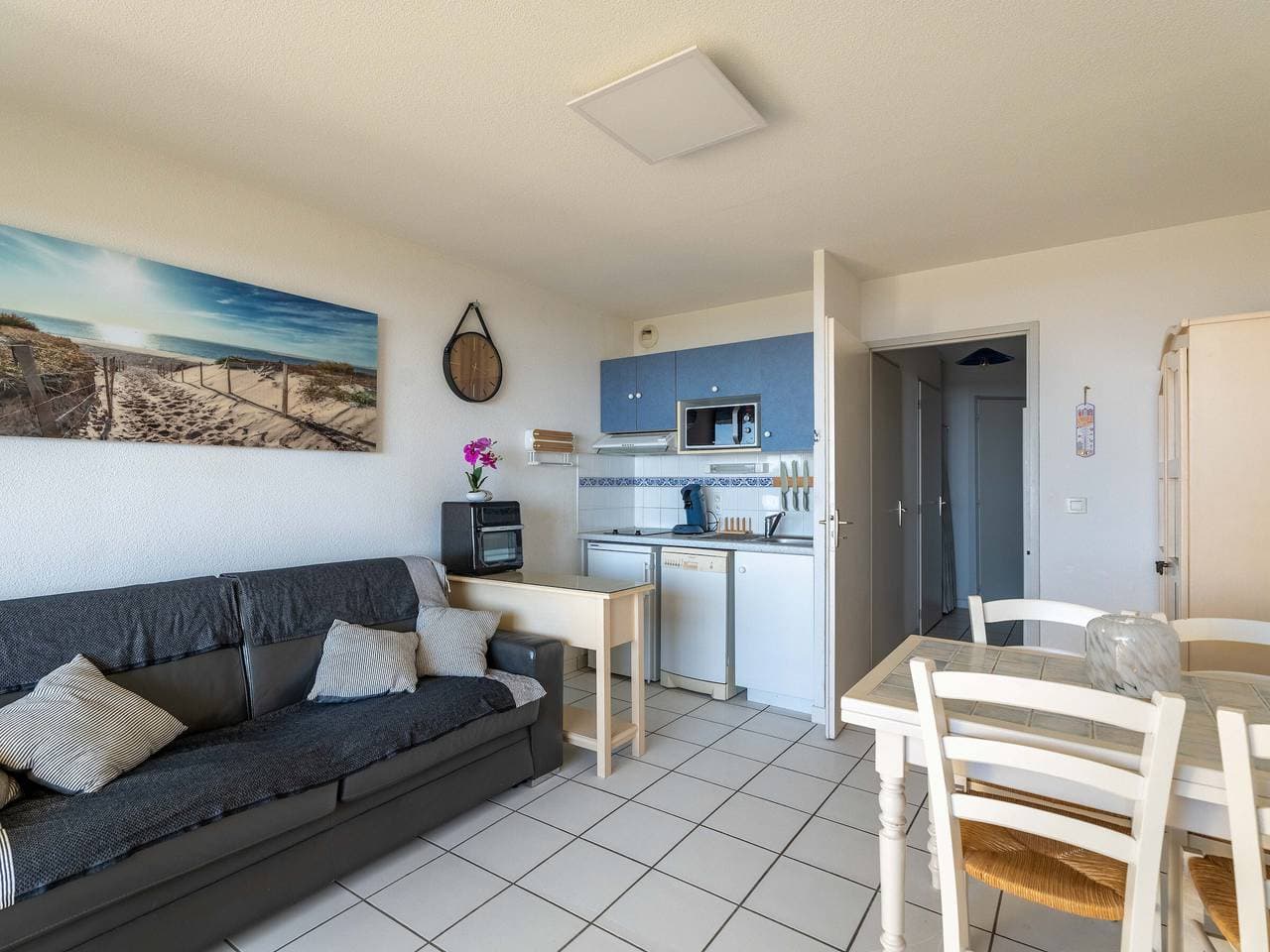 Foto 4 von 15: Wohnung für 6 Pers., Meerblick, Mimizan Strand, Parkplatz