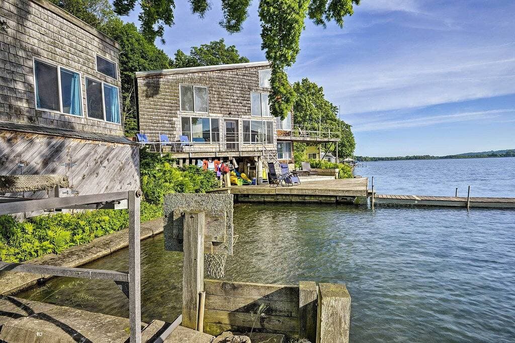 Foto 6 von 32: Neu! DeRuyter Haus am Wasser mit eigenem Dock!