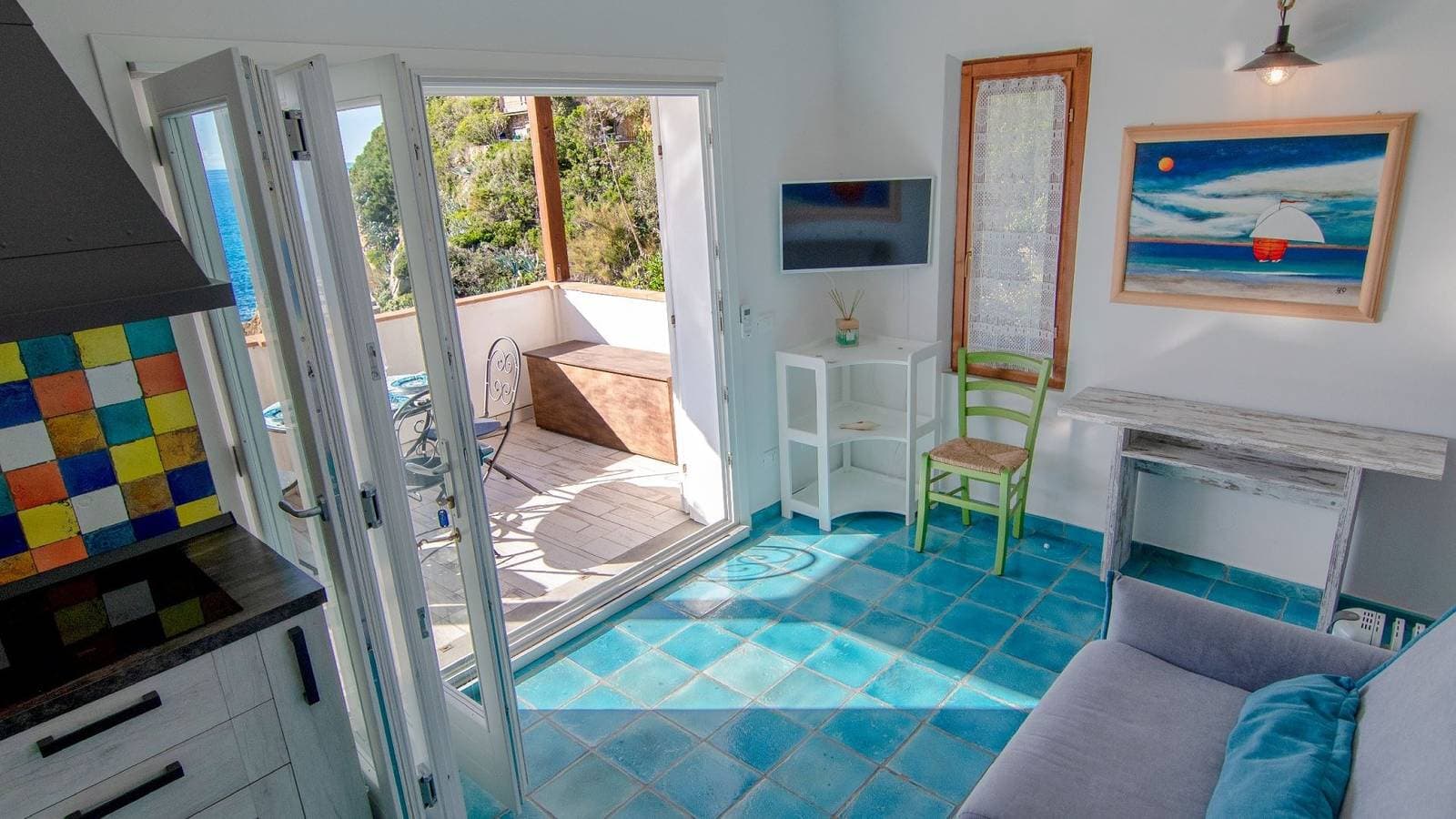 Foto 6 von 16: Ferienwohnung für 4 Personen mit Balkon