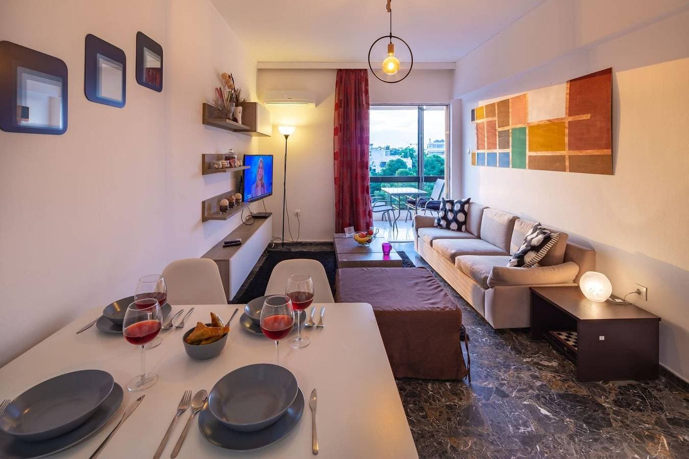 Foto 10 von 12: Ferienwohnung für 5 Personen mit Balkon