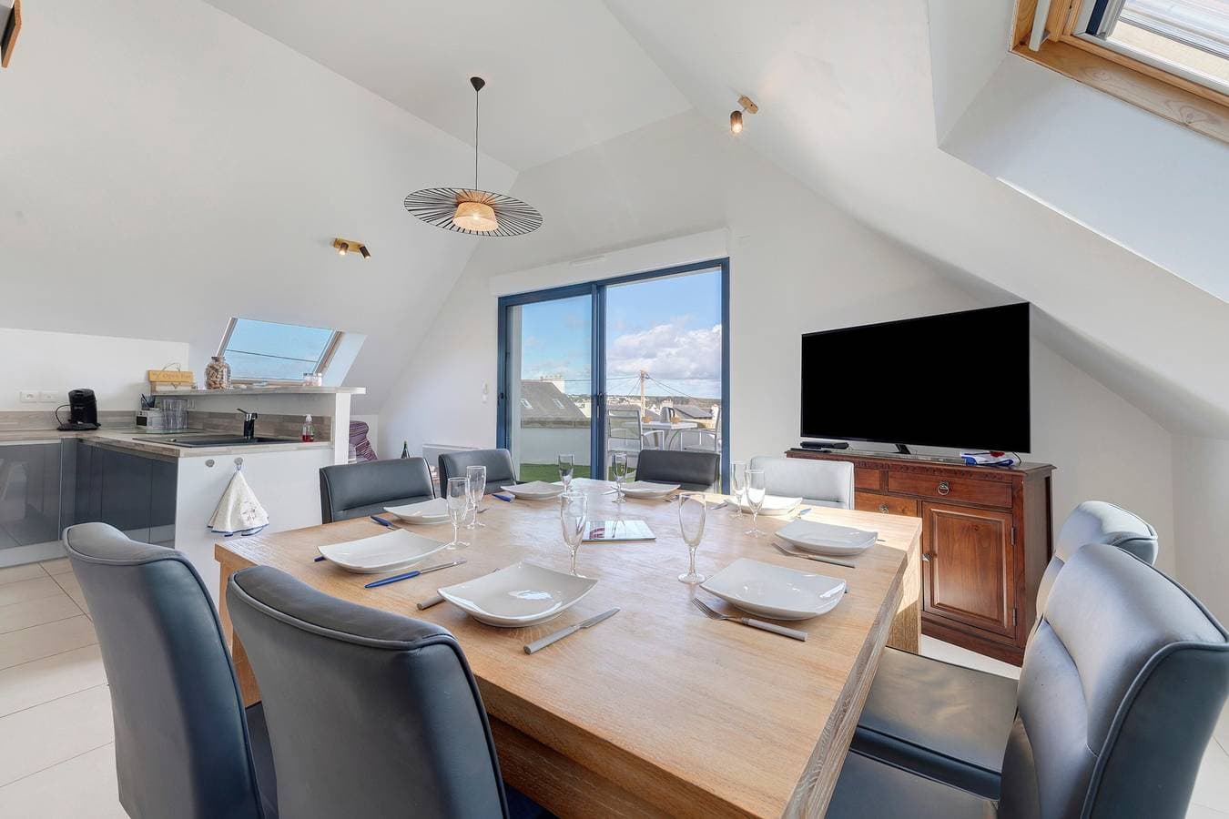 Foto 5 von 24: Großzügiges Duplex mit Blick auf die Bucht von Camaret