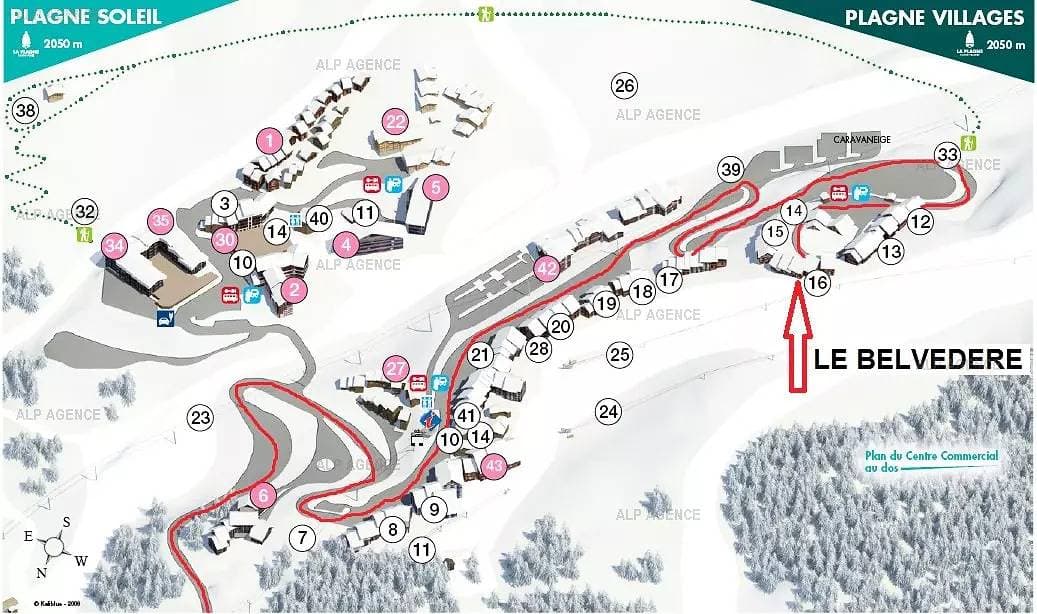 Foto 12 von 13: Studio divisible 4/5 pers - Le Belvedere - 026Be - Plagne Villages