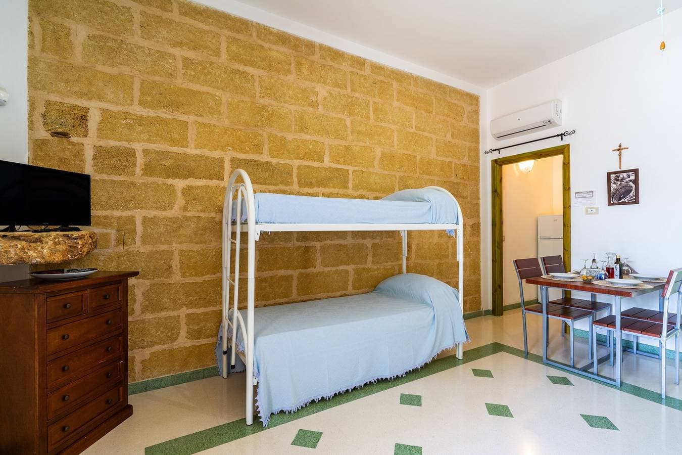 Foto 6 von 27: Ferienwohnung "Domus Mea Salento Arazzo Blu" mit Gemeinschaftspool und WLAN