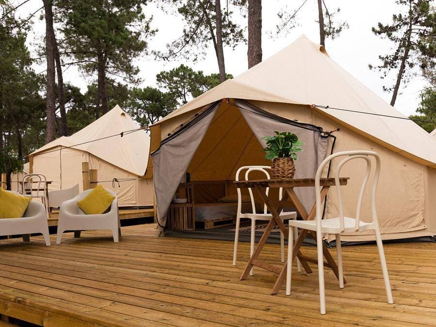 Foto 12 von 18: Orla Ilha de Tavira Ecoglamping - Zelt 2 personen - Tendas Pré Montadas 2 Pax