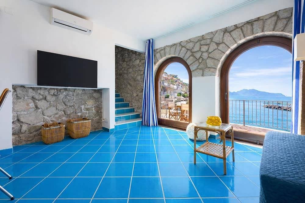 Foto 11 von 27: Enchanting panoramic suite a few steps from the sea in Sorrento Peninsula