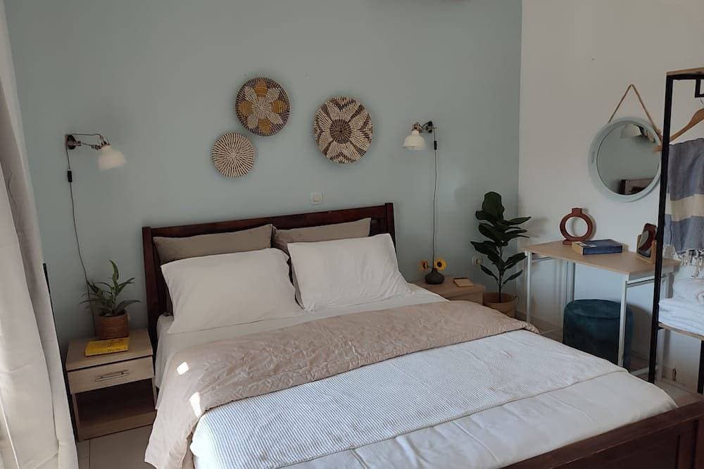 Foto 5 von 30: Gemütliches Ferienhaus neben Sandstrand, für 5 Personen, mit zwei Geschossen 75 m2 in Almyrida