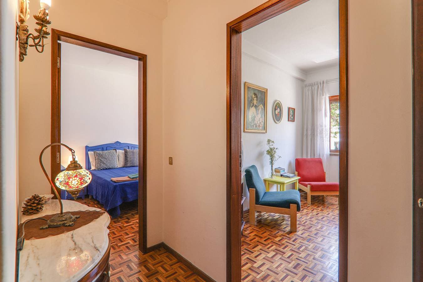 Foto 10 von 21: Ferienhaus "Casa Tangerina" mit Garten und WLAN; Parkplätze auf der Straße vorhanden