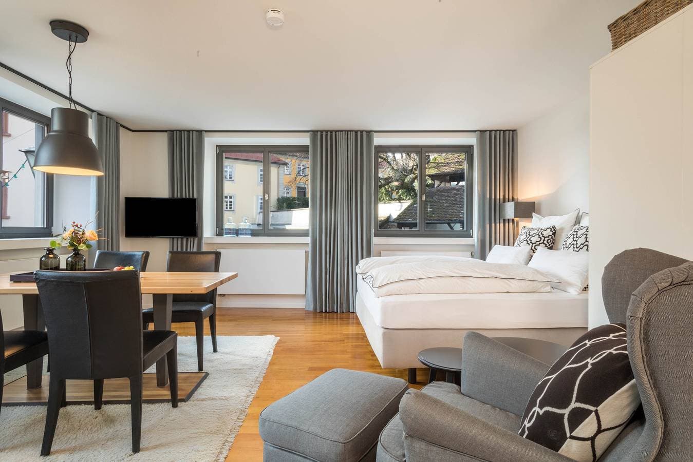 Foto 8 von 25: Modernes Einzimmer-Appartement Nr. 12 mitten im Stadtzentrum mit WLAN