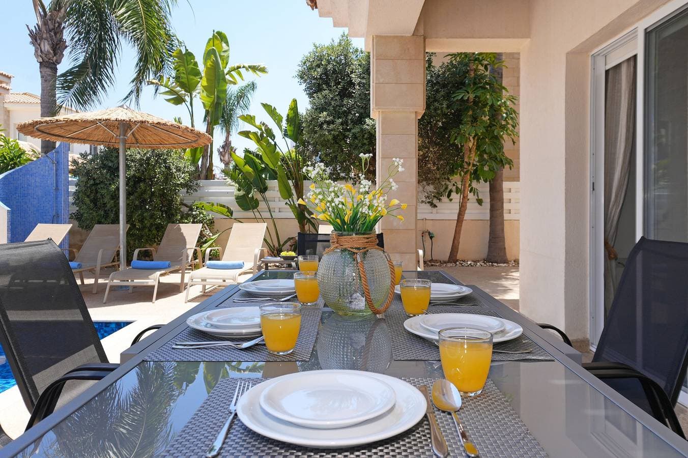 Foto 5 von 46: Villa für 7 Personen mit Balkon