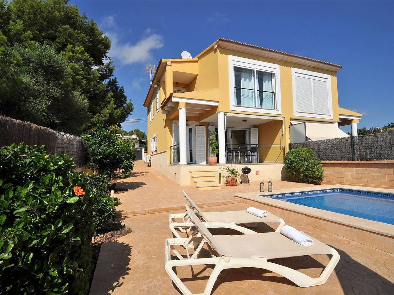 Foto 9 von 40: Preciosa villa con vistas al mar, piscina privada, aire acondicionado y wifi id