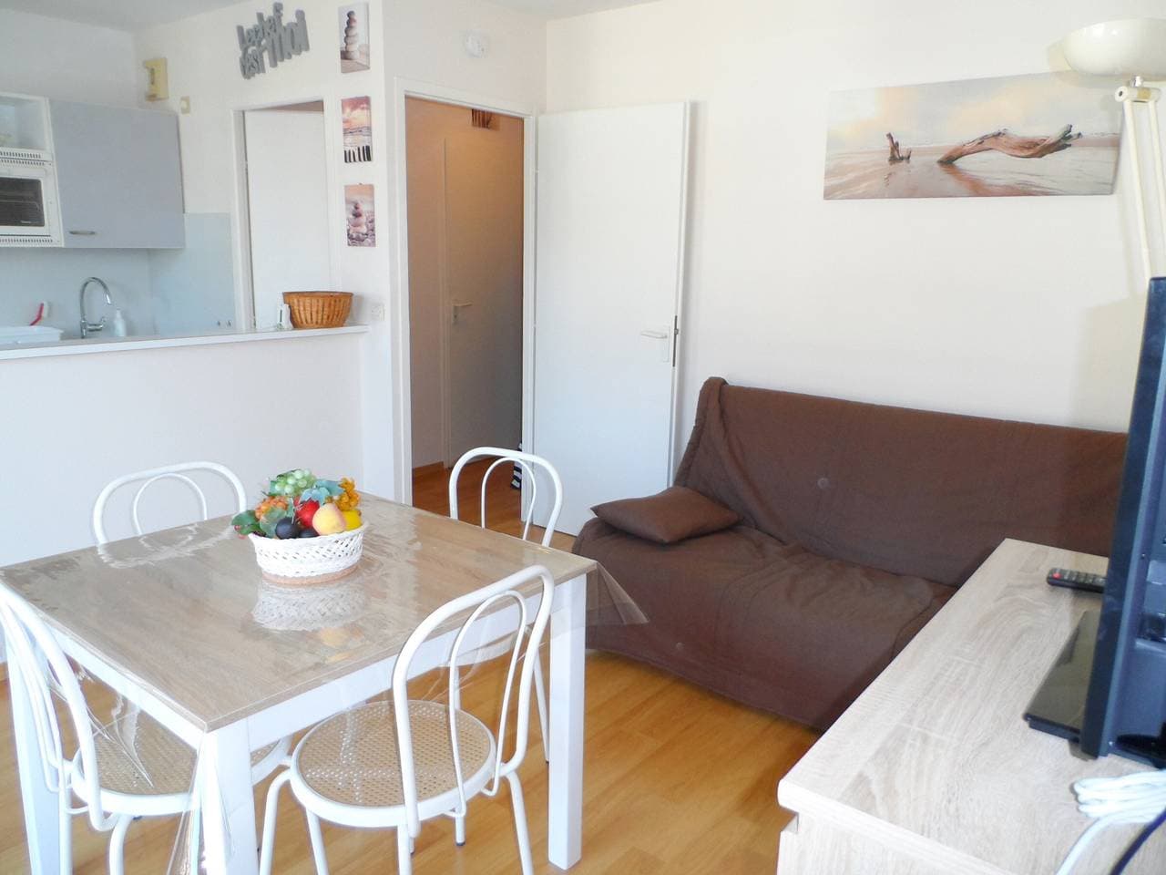 Foto 5 von 11: Cabourg: 2-Zimmer-Wohnung in Strandnähe mit Pool und Parkplatz