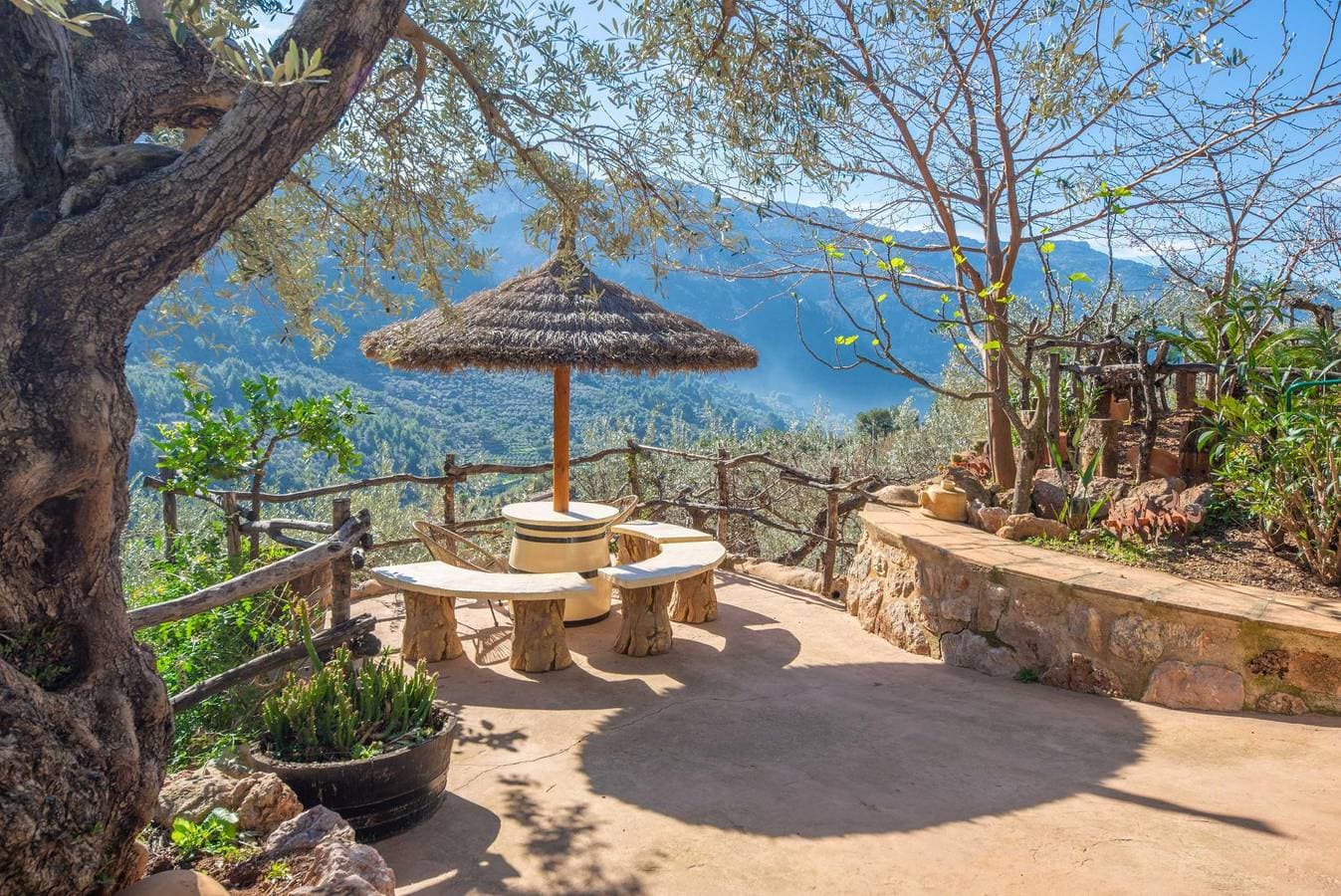 Foto 5 von 47: Ses Begudes - Ferienhaus mit privaten Pool in Fornalutx. WiFi gratis.