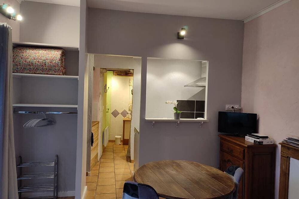 Foto 9 von 12: Gemütliches Studio mit Gemeinschaftsgarten und Parkplatz, ideal für Paare gegenüber der Abtei Pontlevoy