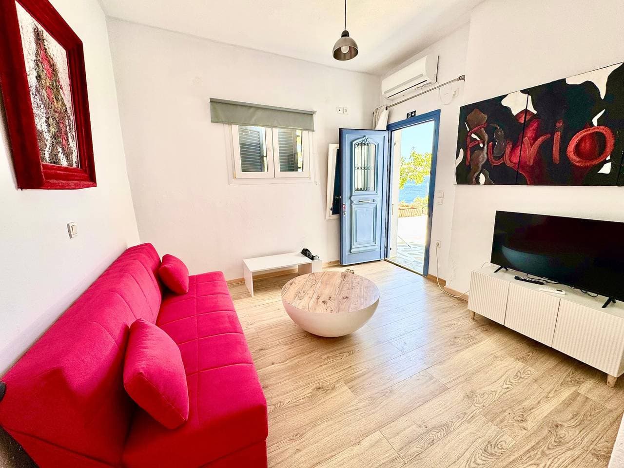 Foto 4 von 30: Ferienwohnung 'Porfira' mit privatem Garten, Wi-Fi und Klimaanlage
