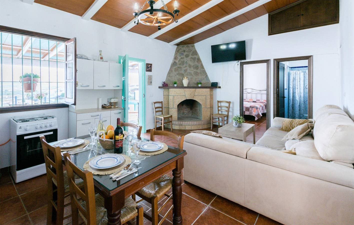 Foto 5 von 26: Gemütliche & schicke Wohnung mit Pool in La Puebla de los Infantes