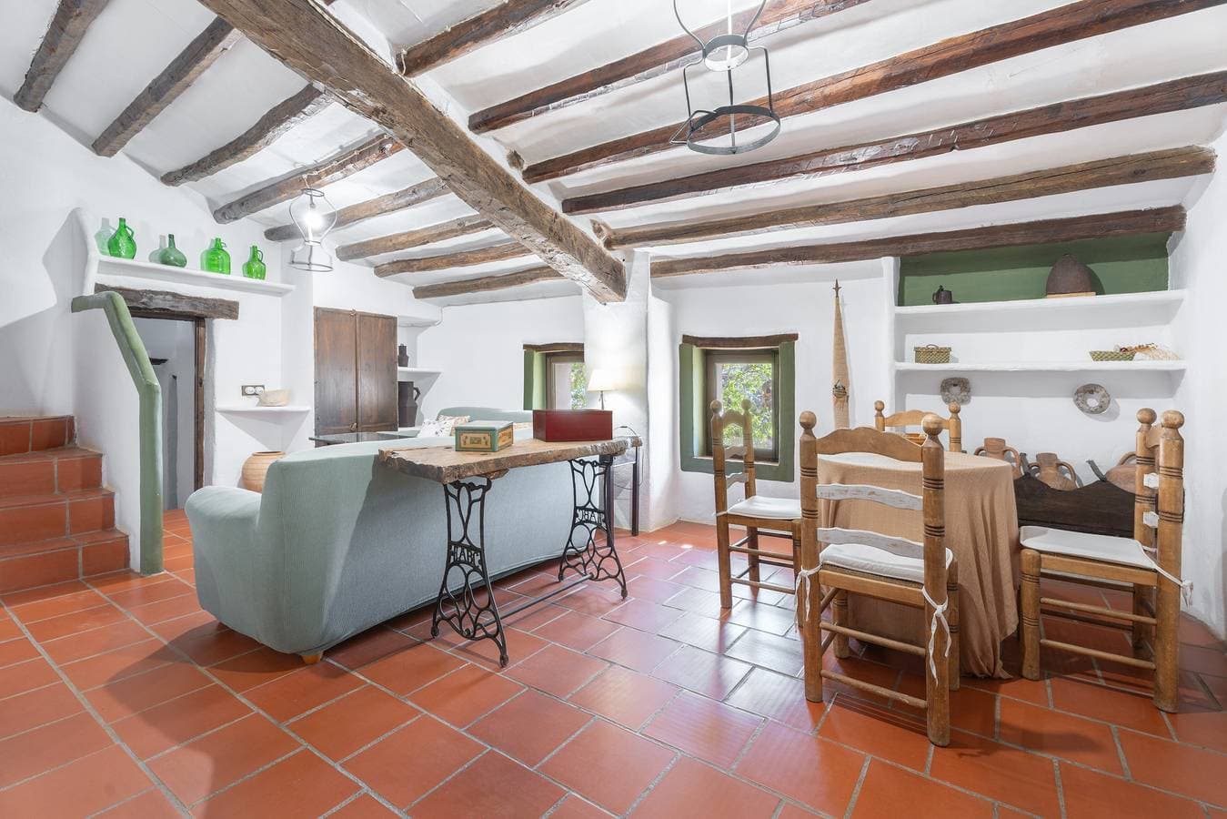 Foto 4 von 43: Ferienhaus 'Molí Colomer' mit Bergblick, Gemeinschaftspool und privater Terrasse