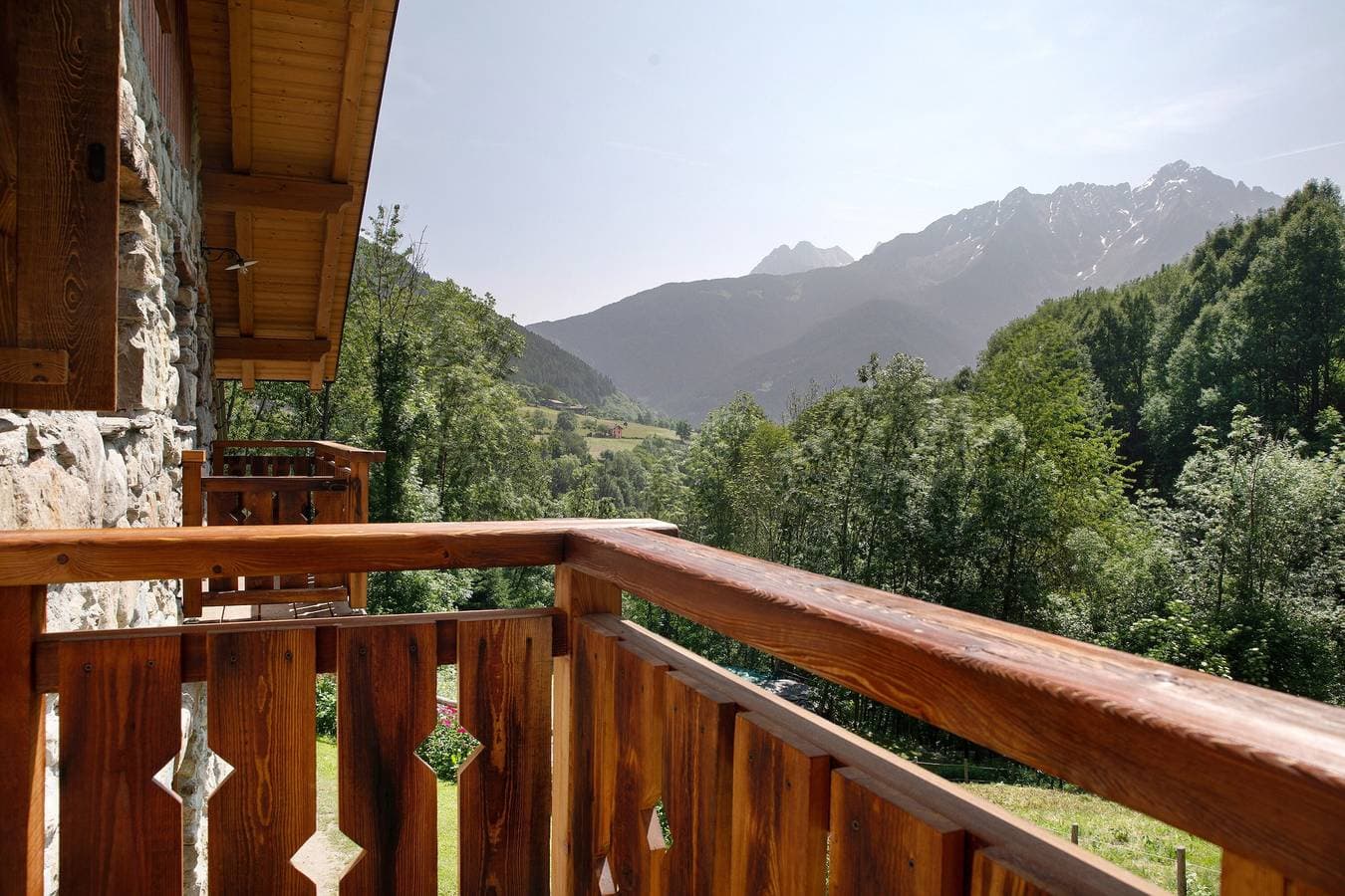 Foto 9 von 24: Chalet 'dei Cervi' mit Bergblick, privatem Garten und Balkon