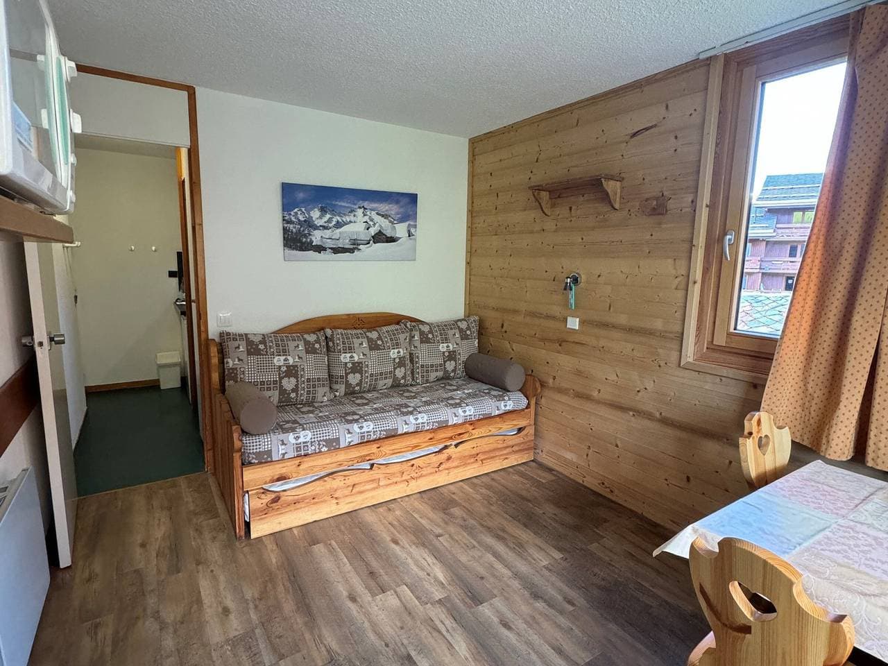 Gemütliches Studio 2 Pers, Ski-in/Ski-out, Balkon, Pistenblick 1
