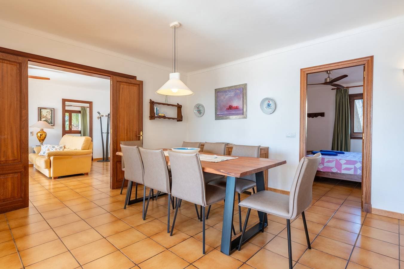 Foto 5 von 18: Ferienwohnung 'Residencial Planta Baja Cerca Playa' mit Meerblick, Wi-Fi und Klimaanlage