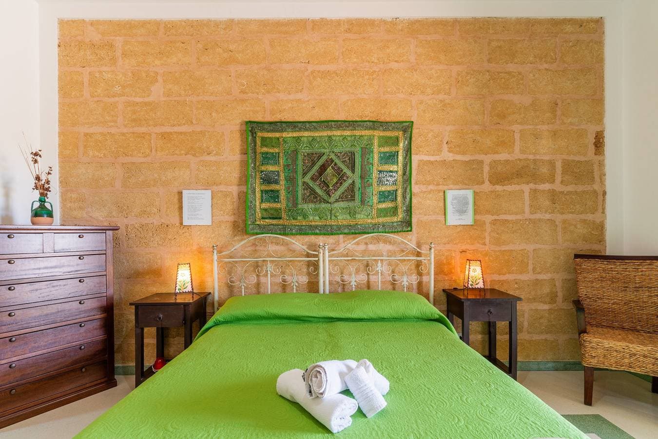 Foto 6 von 29: Ferienwohnung "Domus Mea Salento Arazzo Verde" mit Gemeinschaftspool, Gemeinschaftsterrasse und WLAN