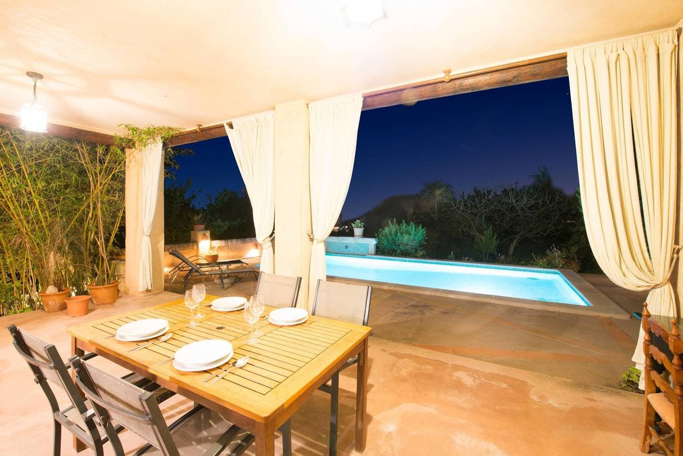 Foto 3 von 28: Son Gorrió - Ferienhaus mit privaten Pool in Sant Llorenç des Cardassar. WiFi gratis