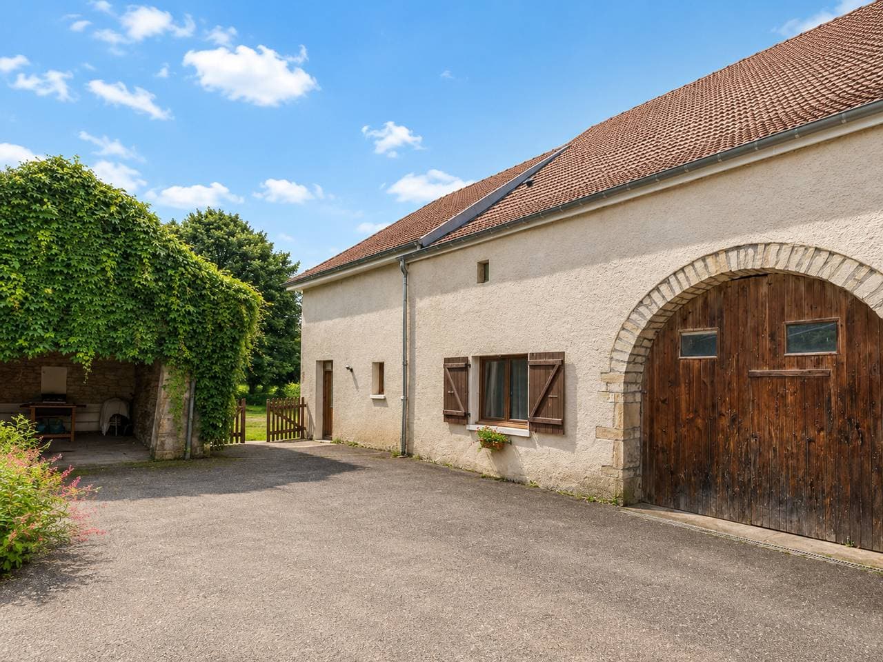 Gemütliches ebenerdiges Ferienhaus in Confracourt, Natur und Entspannung 1