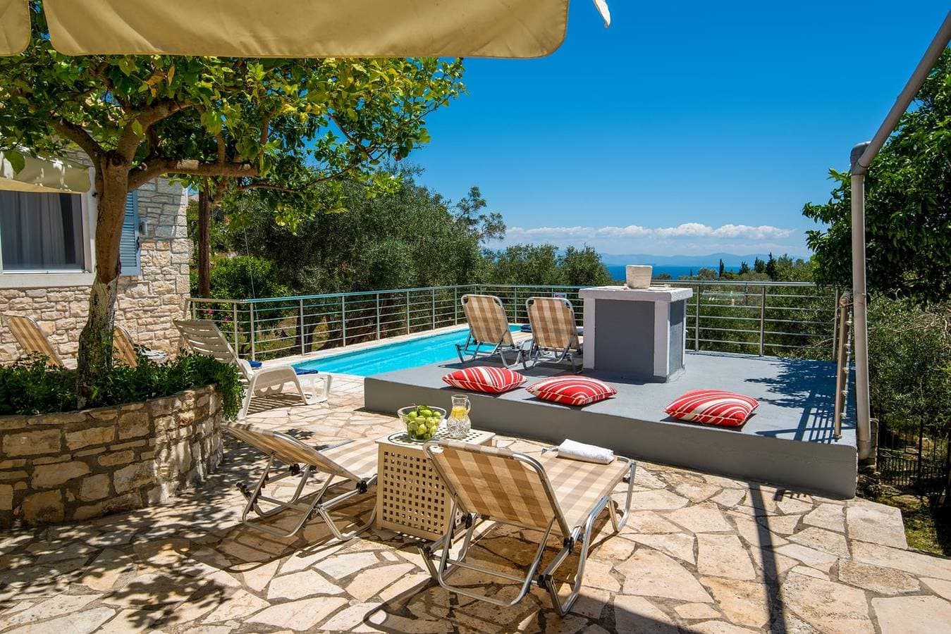 Foto 12 von 24: Villa für 8 Personen mit Meerblick