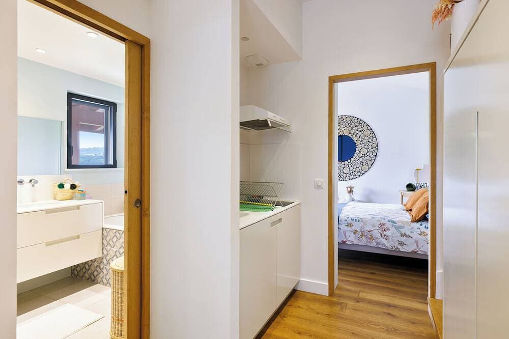 Foto 5 von 17: Spacious Baïgura studio, mountain views, direct access to pool & spa